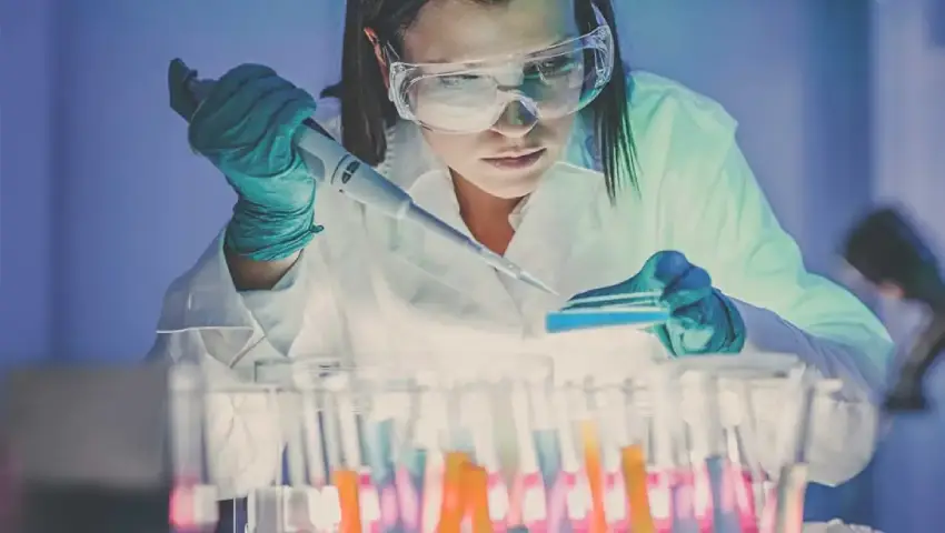 Cancer patient undergoing immunotherapy treatment and discussing progress with a doctor