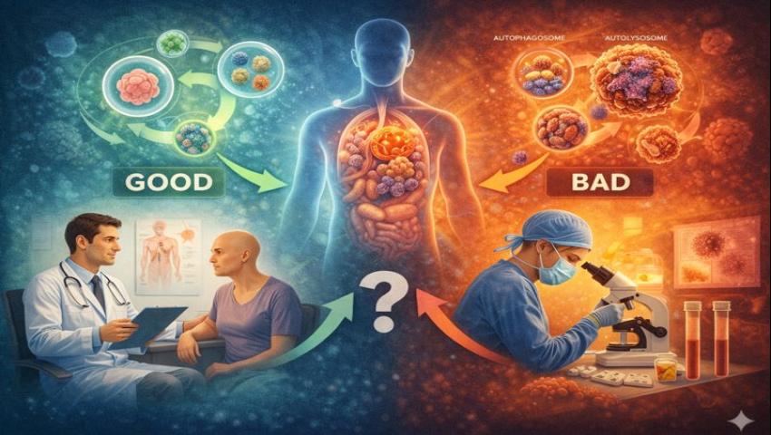 Is Autophagy Good or Bad for Cancer