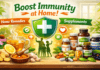 Boost Immunity at home I Home Remedies I Supplements